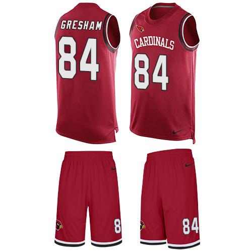 Nike Cardinals #84 Jermaine Gresham Red Team Color Men's Stitched NFL Limited Tank Top Suit Jersey